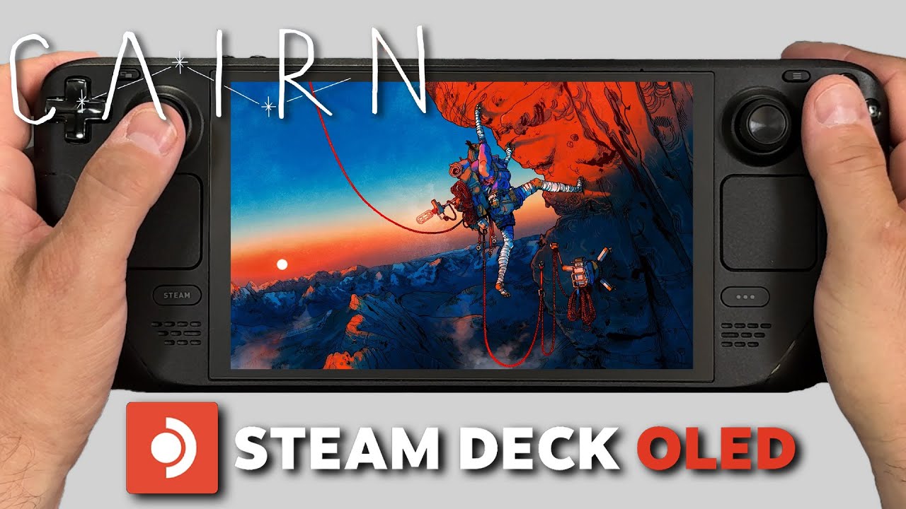 Cairn | Steam Deck Oled | RAW Gameplay Performance | New Release