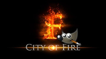 Gimp Tutorial: Realistic Flaming Text