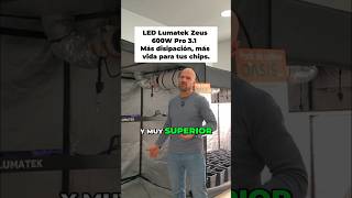 LUMATEK ZEUS 600W Pro 3.1 - LED de 13.5kg Disipacion Superior - Adios Sobrecalentamiento