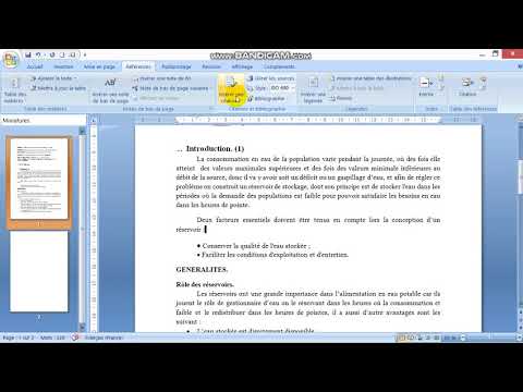 Vidéo: Comment Dresser Une Liste De Références Dans Une Dissertation