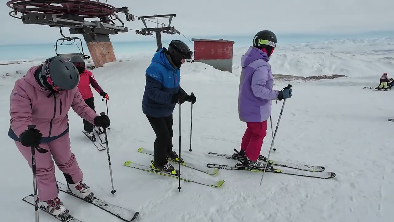 ERCİYES'TE KORKU DOLU ANLAR! 😱 Arkadaşım Çok Kötü Düştü! (Kayak Vlog)