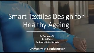 Yuanyuan Ying & Kai Yang: Smart Textiles Design for Healthy Ageing screenshot 3