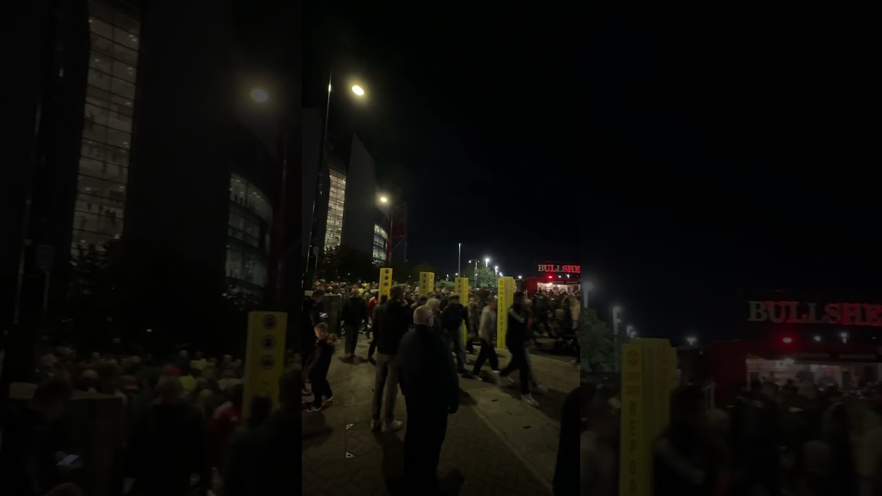 Massive Scenes as Manchester United Win at Home 🏟️❤️‍🔥🔥 