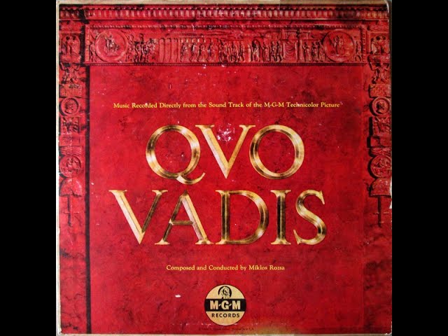 QUO VADIS Soundtrack CD #30/100 - Banda Sonora O.S.T Original 1951