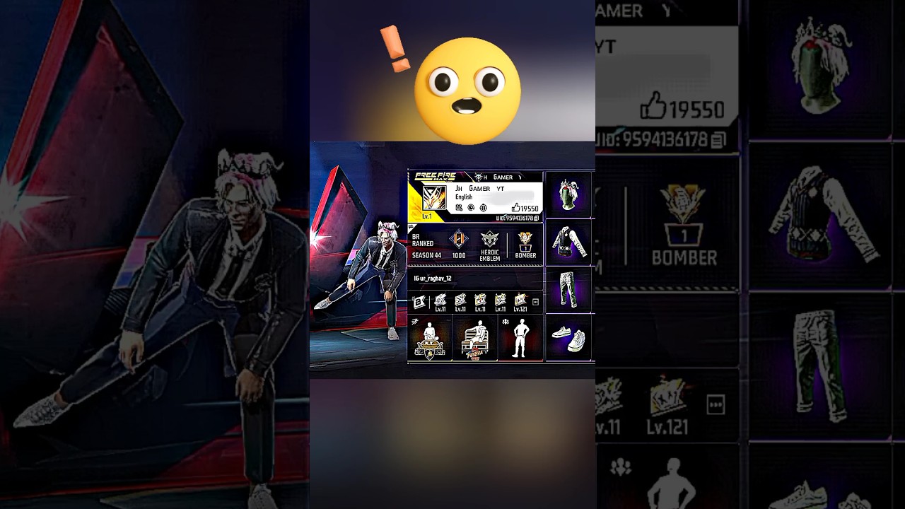 RECORD GHOST👻 I'D in FREE FIRE 🤯HOW TO UID SEARCH🔍 DAY-3