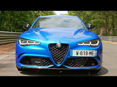 2024 Alfa Romeo Giulia Quadrifoglio | Exhaust Sound & Track Driving