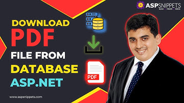 Download PDF file from Database in ASP.Net