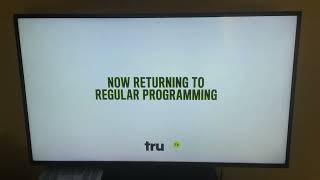 TruTV “Now Returning to Regular Programming” Screen