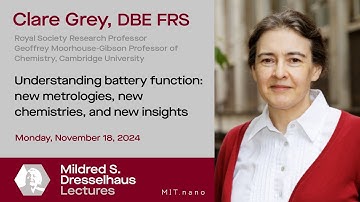 Dresselhaus Lecture 2024