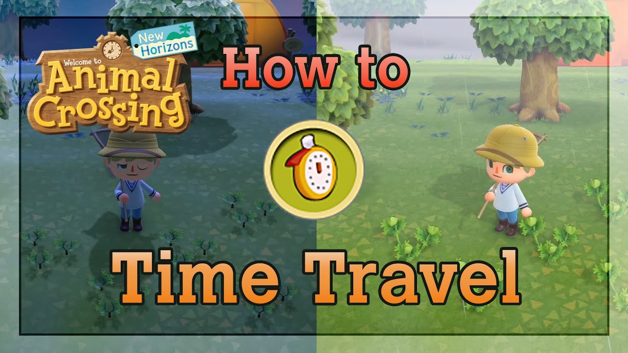animal crossing time travel back