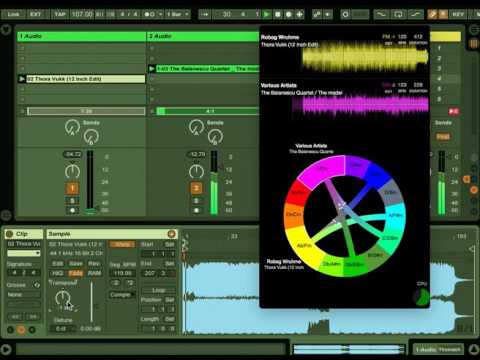 Voodoohop Ableton Live Harmonic Mixing Tools Demo #1