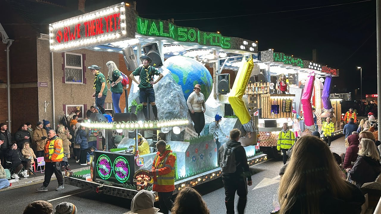 Luckington Carnival Club 2025 - R WE THERE YET? - Bridgwater Carnival 2025