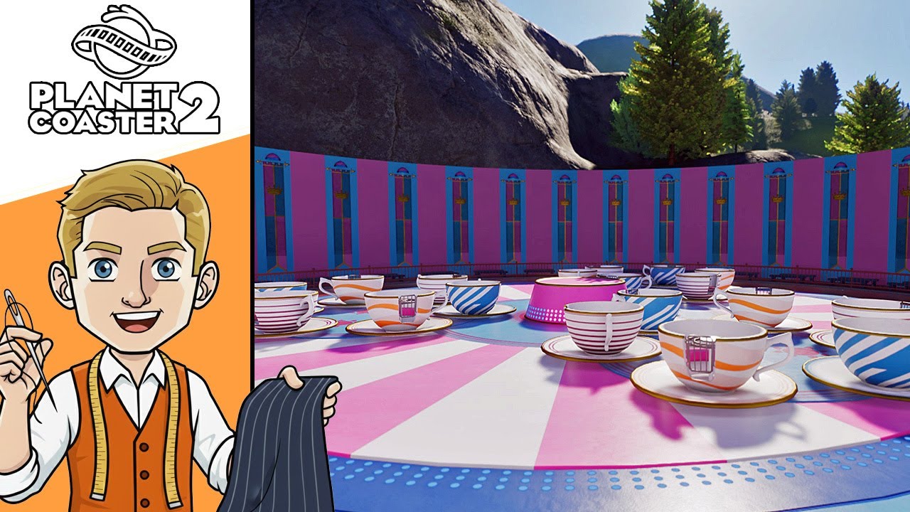 Gestaltung der Wände im Zirkus 🎢 PLANET COASTER 2 