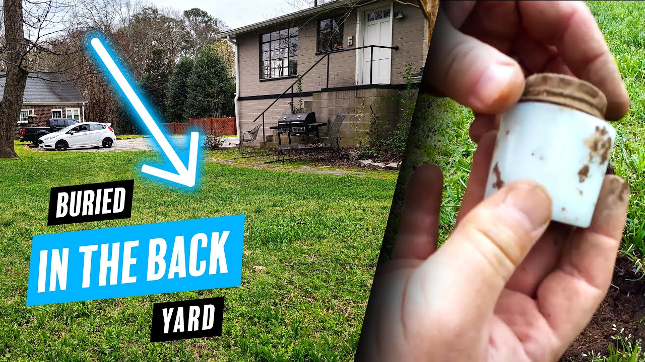 Sealed Jar & Silver Coins Found Buried in The Back Yard! # ...
