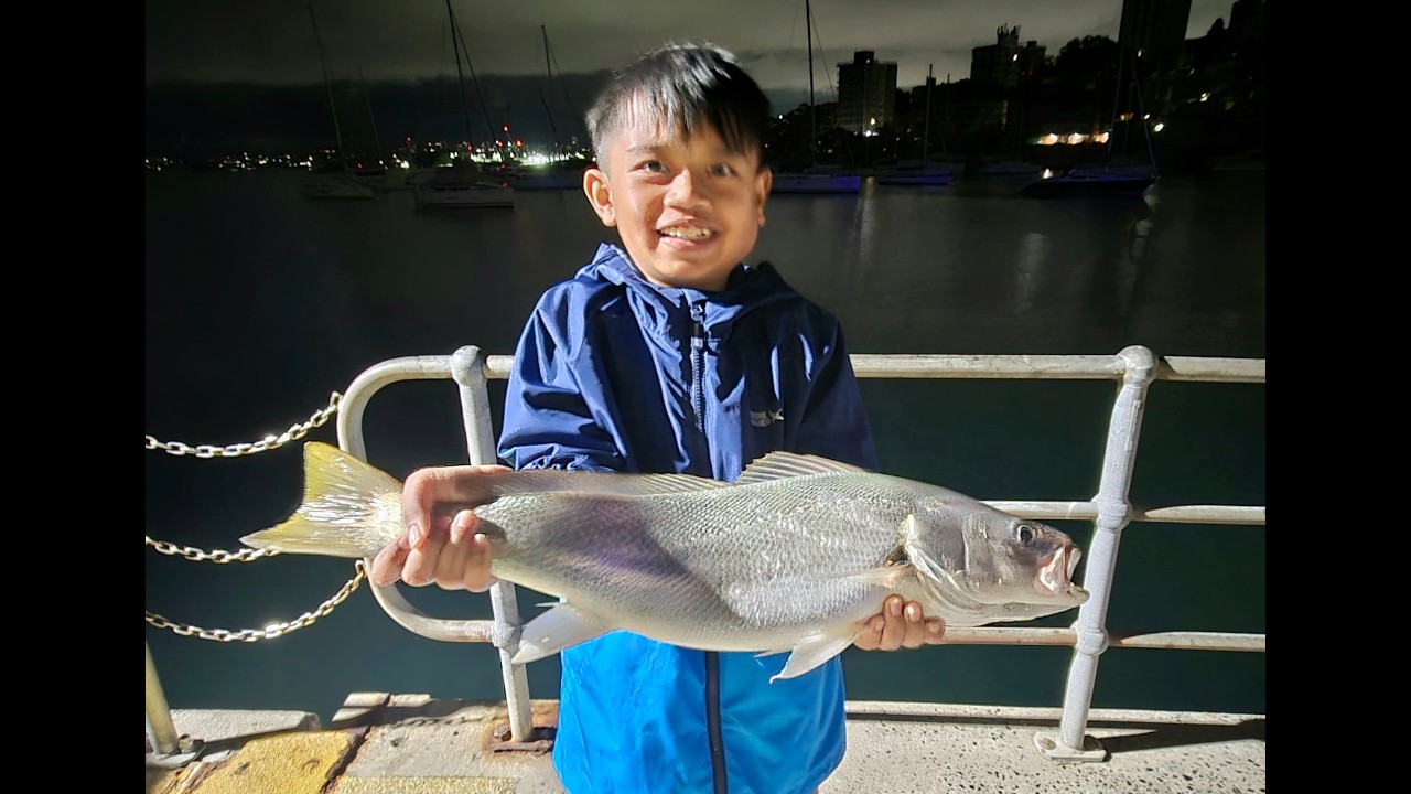 JARED HOOKS ON 2 MULLOWAYS AND A BREAM