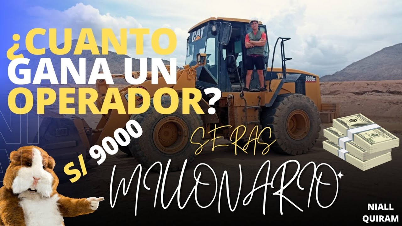 ¿Cuánto gana un operador de maquinaria pesada? ¡Serás millonario! - YouTube