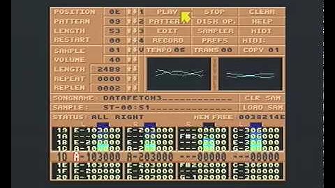 Axel F Beverly Hills Cop - Atari ST Noisetracker mod