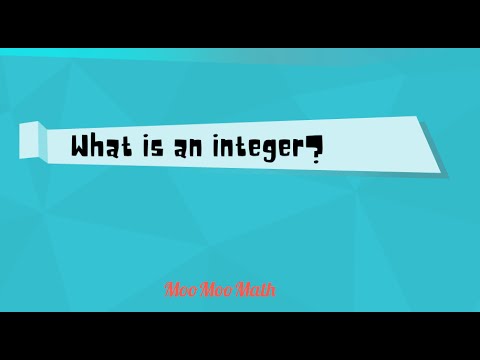 integer คือ  New  Integers-Middle School Math