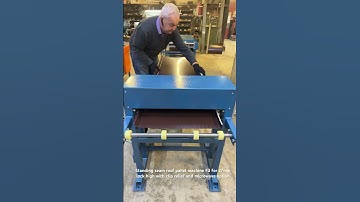 Standing seam roll former roof panel machine F3 #metalroofing #standingseam #roofpanelmachine