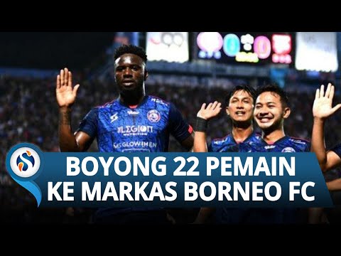 Arema FC Boyong 22 Pemain ke Markas Borneo FC, Optimis Hadapi Pertandingan Perdana Liga 1 2022