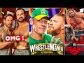 WRESTLEMANIA 39 MASSIVE ! MATCHES Confirmed, DREW Mcintyre JOHN Abraham 😳... WWE RAW RATINGS