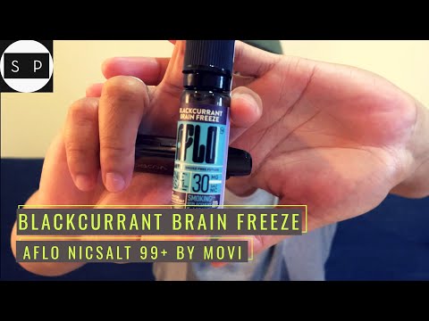 AFLO Liquid Blackcurrant Brain Freeze - Nicsalt 99+ by MOVI