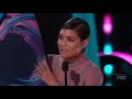 Vanessa hudgens acceptance speech  at the  teen choice awards  8132017