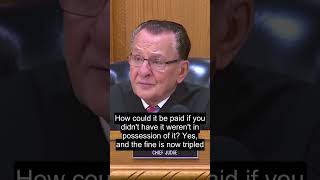 Judge Triples Fine For Defendant's Logic Fail