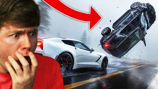 The CRAZIEST FOG CRASHES in BEAMNG DRIVE! (Reaction)
