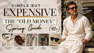 Simple But Expensive: The "Old Money" Spring Guide (40+)