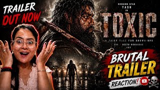 Toxic Official Trailer Reaction| Yash | Sadhana Reaction @sadhanareaction