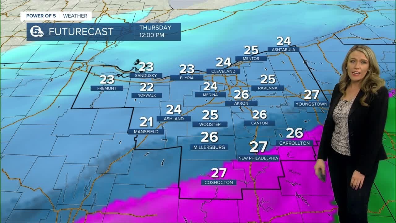 The latest: Tracking snow and freezing rain - YouTube