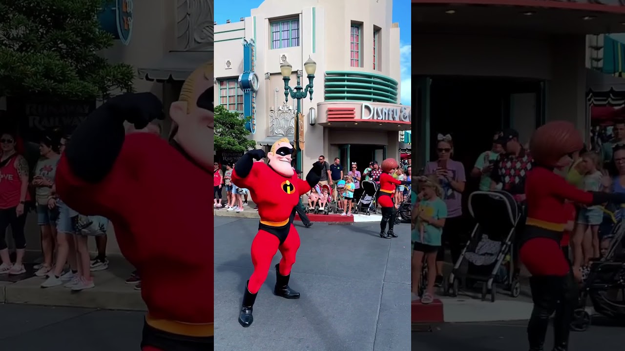 Disney characters take over Disney Hollywood Studios! 
