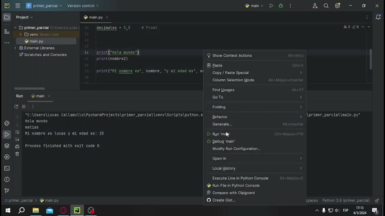 Algoritmo Y Estructura de Datos - UTN FRC -🐍Python Clase 1 - Primer ...