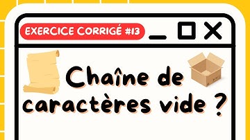 Exercice corrigé #13 : Vérifier si une chaîne de caractères est vide | COBOL