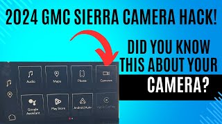 Unlocking Hidden Camera Features: 2024 GMC Sierra Hack!