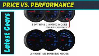 `MaxTow Double Vision 4,000 PSI HPOP Gauge: Unleash Your Power Stroke's Potential!