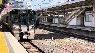 JRきのくに線227系1000番台SR12＋SR01 W普通箕島行き発車シーン@和歌山  #227系 #227系1000番台