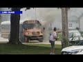 Florida school bus driver saves 40 students from fire