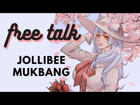 FREE TALK + Jollibee Mukbang【Nina Kosaka | NIJISANJI EN】