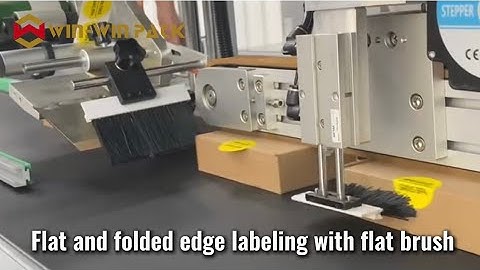 WIN-WIN PACK Automatic Side Corner Sealing label Labeling Machine/Labeling Machine/Label Applicator