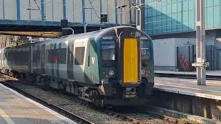 LNWR 350 406 + 350 105 Departing Birmingham New Street 