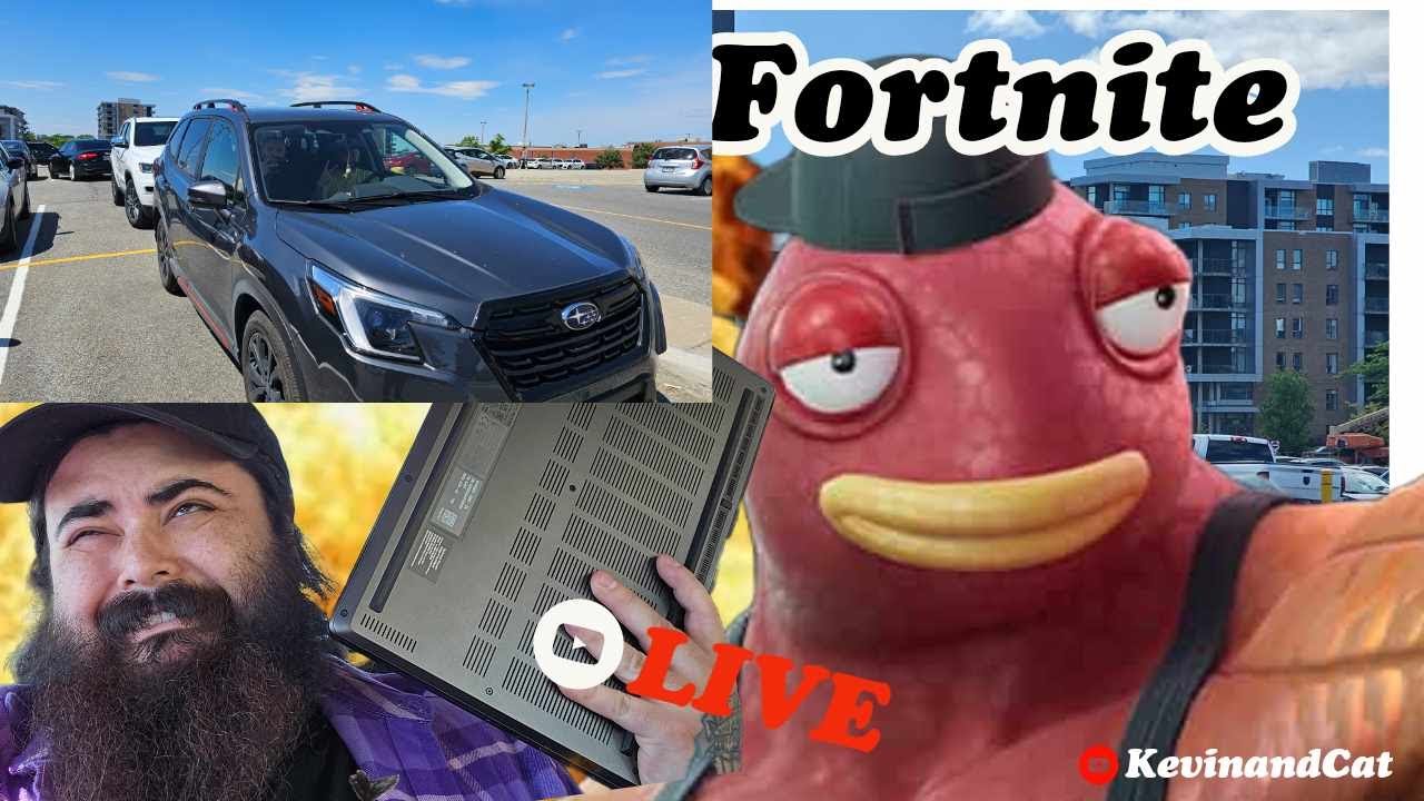 Kevin is Fortnite Live From A Subaru Forrester Sports Model 2024🔴 YouTube