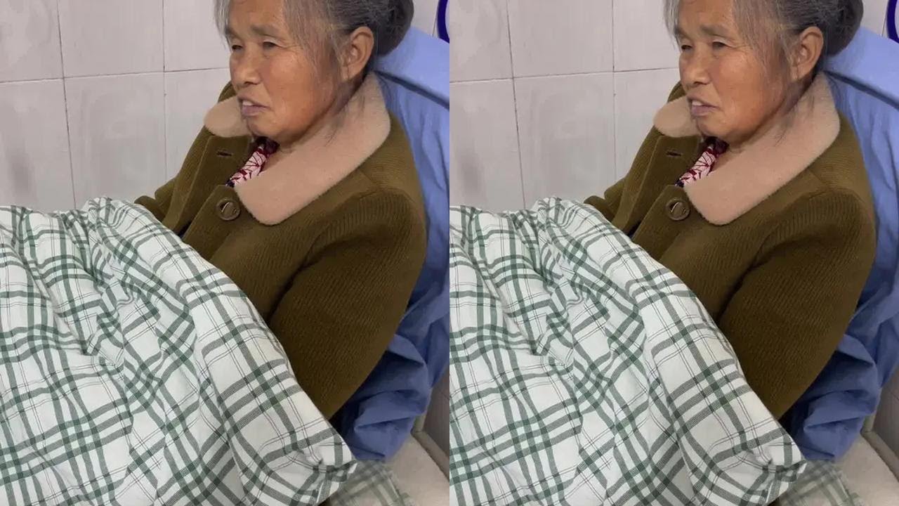 老妈生病住院输液，大姐三妹匆忙赶回家，亲情是最好的良药