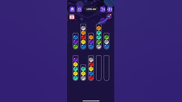 Level 604 - Ball Sort - Color Puzzle Master
