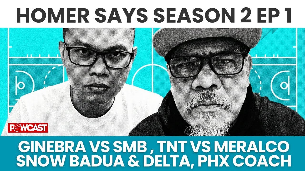 Homer Says Season 2 Episode 1 | Snow, Ginebra, Phoenix Coach and more.. 📱