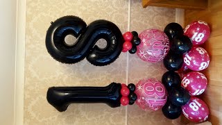 Balloon number columns with qualatex bubbles