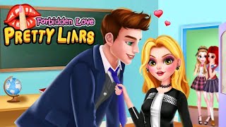 Pretty Liars 1: Secret Forbidden Love Story Games - Android gameplay Dress Up Games! Movie apps free screenshot 5