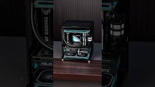 Futuristic Cyan RGB Gaming PC 💎 Clean ASUS TUF Build Showcase #pcbuild #pcgaming #gamingpc