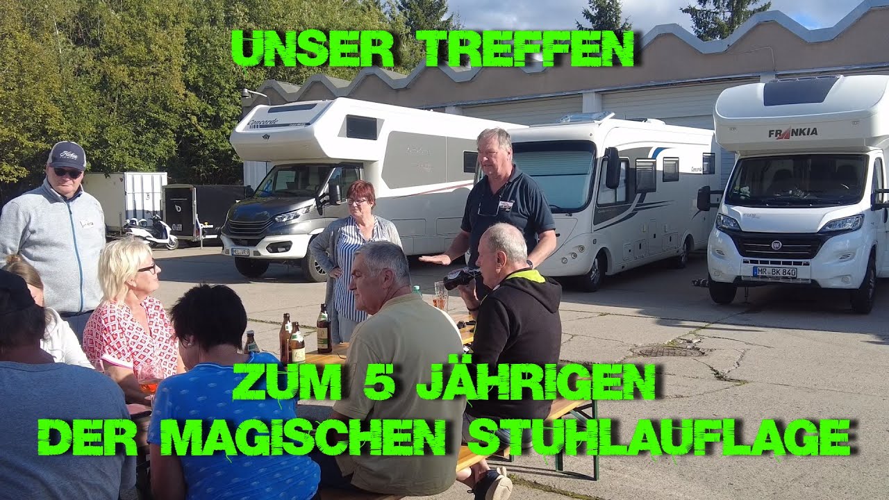 5 Jahre magische Stuhlauflage | Unser Treffen zum Jubiläum am Standort